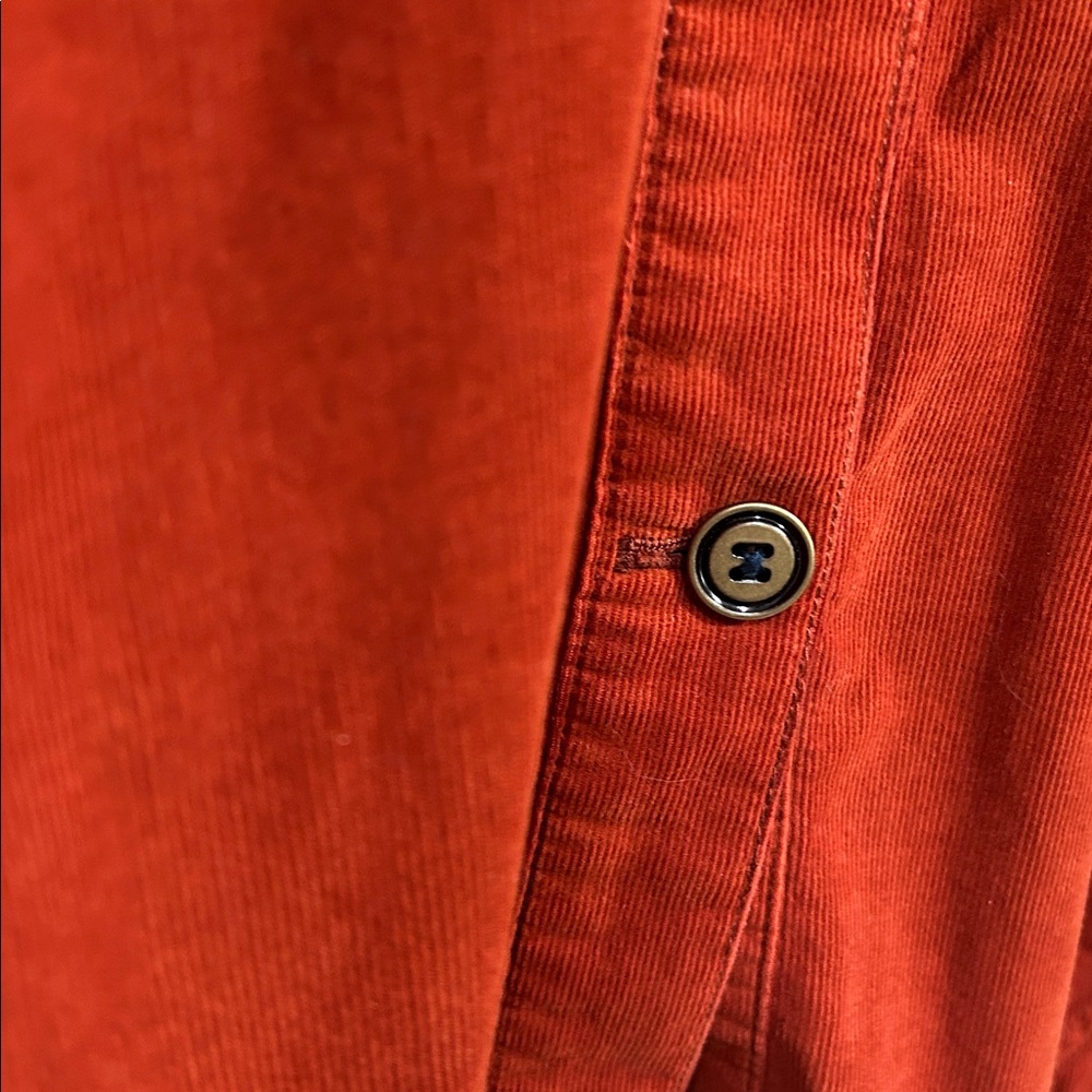 ANTROPOLOGIE PILCRO CORDUROY DUSTER BUTTON FRONT SHACKET WOMENS Sz SMALL NEW - Picture 11 of 15